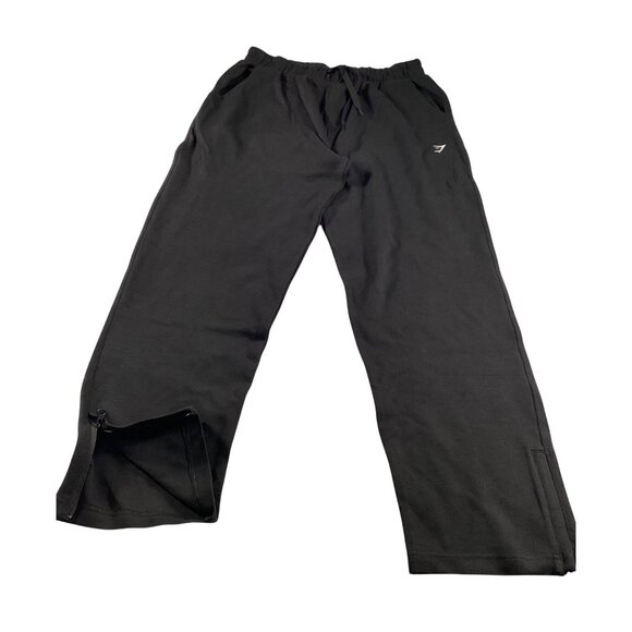 Gymshark Rest Day Track Pants M Black  Mens workout gymwear fitness running NWT - Picture 1 of 5